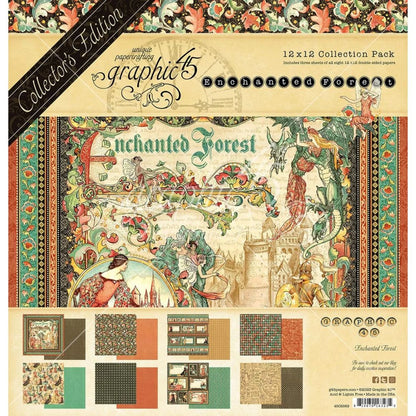 Dreamland - Enchanted Forest  Graphic 45 Journal Kit