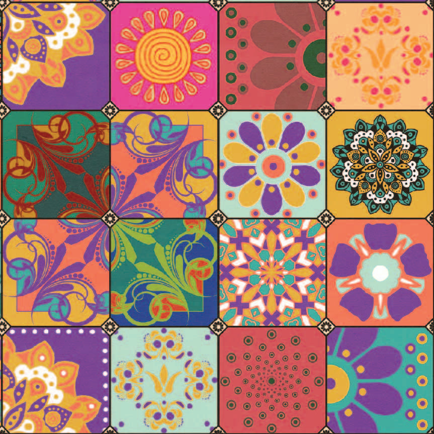 Flower Power - Unique Junk Journal Kit 1 - Patterns - Digital Download