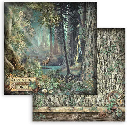 Dreamland - Magic Forest  Stamperia Journal Kit