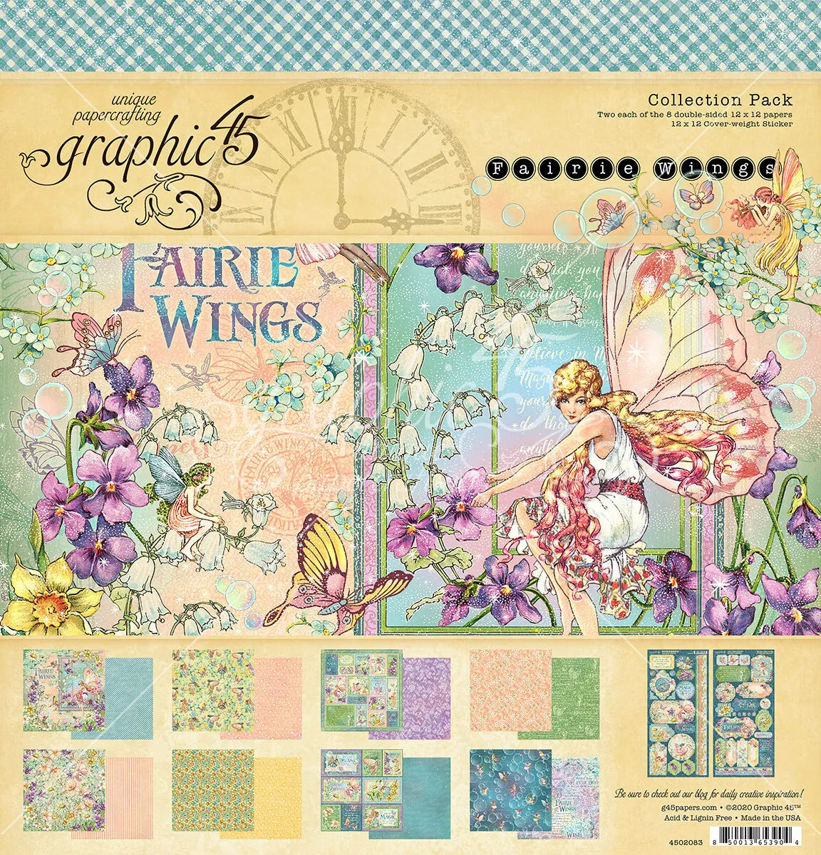 Dreamland - Fairie Wings  Graphic 45 Journal Kit (discontinued)